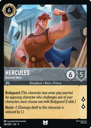 Hercules - Beloved Hero
Fabled
Single
Lorcana