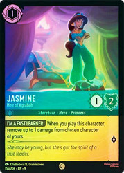 Jasmine - Heir of Agrabah
Fabled
Single
Lorcana