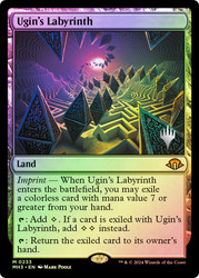 Ugin's Labyrinth (Promo Pack) (Modern Horizons 3)\nPromo: Planeswalker Stamped\nSingle\nMagic The Gathering