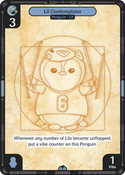 Lil Contemplator
Legend of the Lils
Single
Vibes