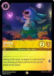 Stitch - Alien Dancer
Fabled
Single
Lorcana