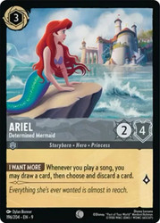 Ariel - Determined Mermaid
Fabled
Single
Lorcana