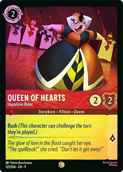 Queen of Hearts - Impulsive Ruler
Fabled
Single
Lorcana