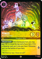 Pongo - Determined Father
Fabled
Single
Lorcana