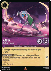 Rafiki - Mystical Fighter
Fabled
Single
Lorcana