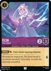Elsa - Snow Queen
Fabled
Single
Lorcana