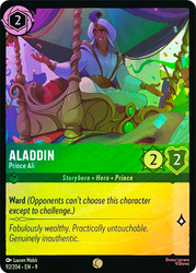 Aladdin - Prince Ali
Fabled
Single
Lorcana
