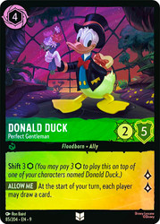 Donald Duck - Perfect Gentleman
Fabled
Single
Lorcana
