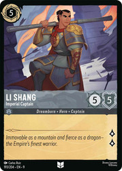 Li Shang - Imperial Captain
Fabled
Single
Lorcana