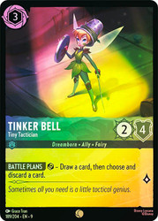 Tinker Bell - Tiny Tactician
Fabled
Single
Lorcana