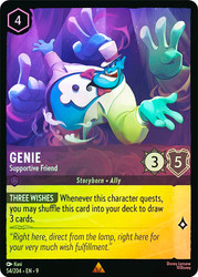 Genie - Supportive Friend
Fabled
Single
Lorcana