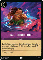 Last-Ditch Effort
Fabled
Single
Lorcana