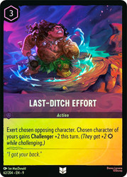Last-Ditch Effort
Fabled
Single
Lorcana