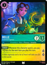 Belle - Inventive Engineer
Fabled
Single
Lorcana