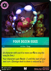 Four Dozen Eggs
Fabled
Single
Lorcana