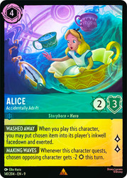 Alice - Accidentally Adrift
Fabled
Single
Lorcana
