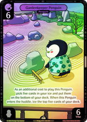 Gardenkeeper Penguin
Enter the Huddle
Single
Vibes