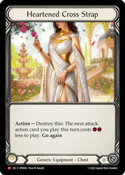 Heartened Cross Strap
Armory Deck: Prism
Single
Flesh and Blood