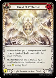 Herald of Protection (Red)
Armory Deck: Prism
Single
Flesh and Blood