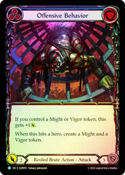 Offensive Behavior
Super Slam
Single
Flesh and Blood