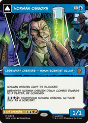 Norman Osborn // Green Goblin (#220) (Showcase)\nMarvel's Spider-Man - Variants\nSingle\nMagic The Gathering