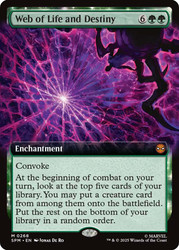 Web of Life and Destiny (Extended Art)\nMarvel's Spider-Man - Variants\nSingle\nMagic The Gathering