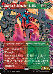 Scarlet Spider, Ben Reilly (Borderless)\nMarvel's Spider-Man - Variants\nSingle\nMagic The Gathering