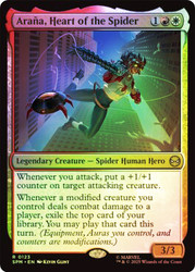 Arana, Heart of the Spider\nMarvel's Spider-Man\nSingle\nMagic The Gathering