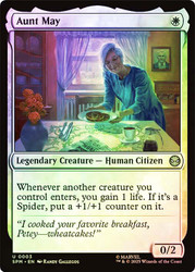 Aunt May\nMarvel's Spider-Man\nSingle\nMagic The Gathering