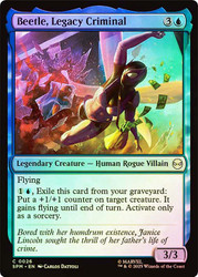 Beetle, Legacy Criminal\nMarvel's Spider-Man\nSingle\nMagic The Gathering