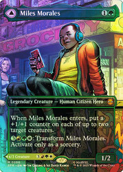 Miles Morales // Ultimate Spider-Man (#200) (Borderless)\nMarvel's Spider-Man - Variants\nSingle\nMagic The Gathering