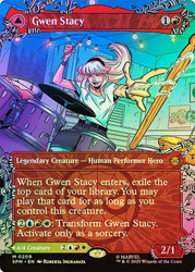 Gwen Stacy // Ghost-Spider (#209) (Borderless)\nMarvel's Spider-Man - Variants\nSingle\nMagic The Gathering
