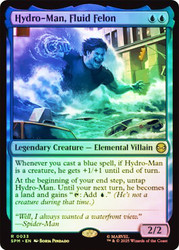 Hydro-Man, Fluid Felon\nMarvel's Spider-Man\nSingle\nMagic The Gathering