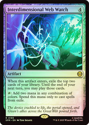 Interdimensional Web Watch\nMarvel's Spider-Man\nSingle\nMagic The Gathering