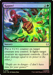 Kapow!\nMarvel's Spider-Man\nSingle\nMagic The Gathering