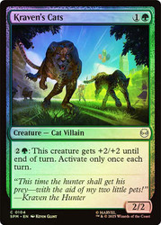 Kraven's Cats\nMarvel's Spider-Man\nSingle\nMagic The Gathering