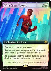 With Great Power . . . (Extended Art)\nMarvel's Spider-Man - Variants\nSingle\nMagic The Gathering