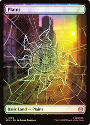 Plains (#189) (Full Art)\nMarvel's Spider-Man\nSingle\nMagic The Gathering
