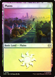 Plains (#194)\nMarvel's Spider-Man\nSingle\nMagic The Gathering