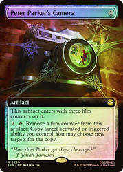 Peter Parker's Camera (Extended Art)\nMarvel's Spider-Man - Variants\nSingle\nMagic The Gathering