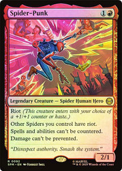 Spider-Punk\nMarvel's Spider-Man\nSingle\nMagic The Gathering
