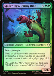 Spider-Rex, Daring Dino\nMarvel's Spider-Man\nSingle\nMagic The Gathering