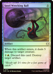 Steel Wrecking Ball\nMarvel's Spider-Man\nSingle\nMagic The Gathering