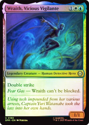Wraith, Vicious Vigilante\nMarvel's Spider-Man\nSingle\nMagic The Gathering