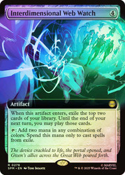 Interdimensional Web Watch (Extended Art)\nMarvel's Spider-Man - Variants\nSingle\nMagic The Gathering