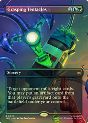 Grasping Tentacles (Borderless)\nMarvel's Spider-Man Eternal - Variants\nSingle\nMagic The Gathering