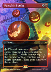 Pumpkin Bombs (Borderless)\nMarvel's Spider-Man Eternal - Variants\nSingle\nMagic The Gathering