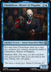 Chameleon, Master of Disguise\nMarvel's Spider-Man\nSingle\nMagic The Gathering