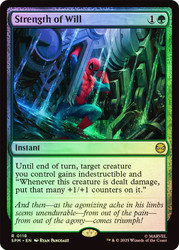 Strength of Will\nMarvel's Spider-Man\nSingle\nMagic The Gathering