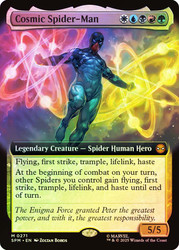 Cosmic Spider-Man (Extended Art)\nMarvel's Spider-Man - Variants\nSingle\nMagic The Gathering